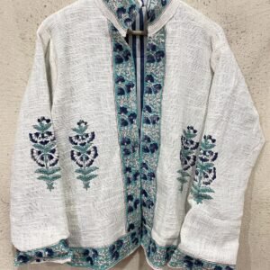 Block Print Tnt Suzani Jacket